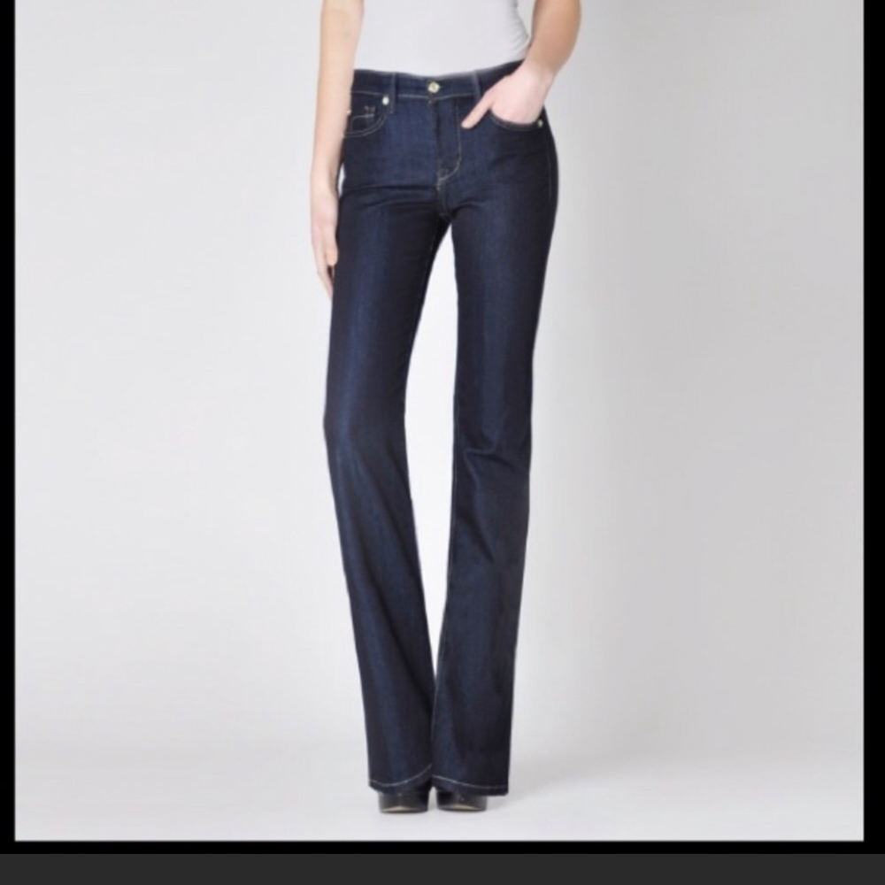 Fidelity Sequoia Skinny Bootcut Jeans, Size 25